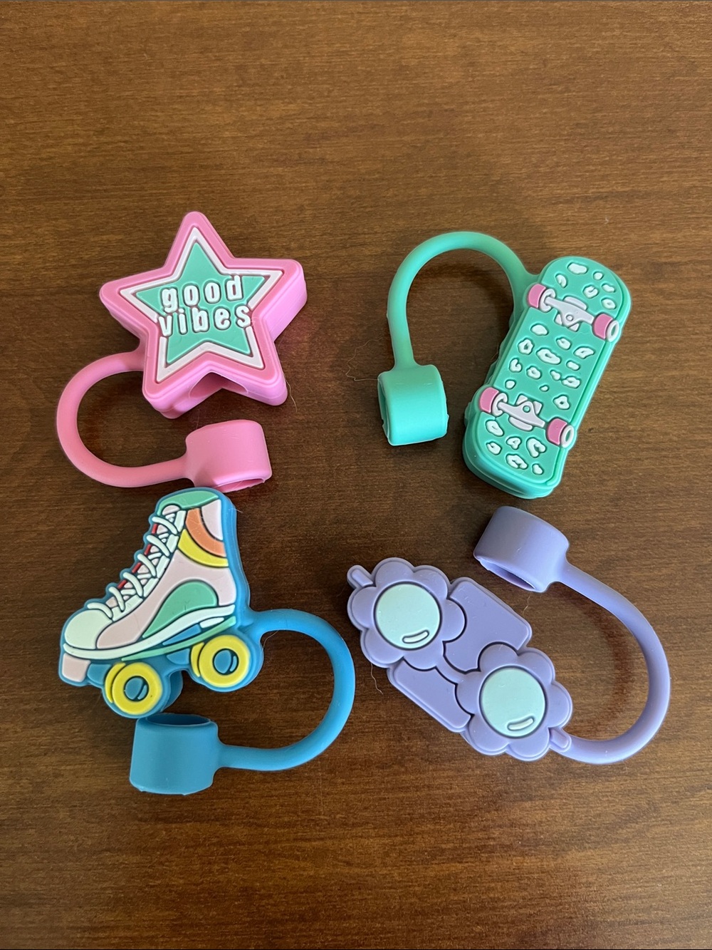 Cook with Color 10mm Straw Toppers